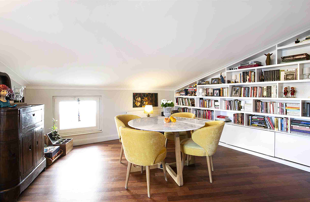 Stylish, Bright Loft with Balcony in Nisantaşı