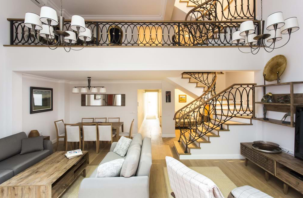 Amazing Triplex Apartment with Private Backyard | Sisli | Homes | Happy Homes Istanbul