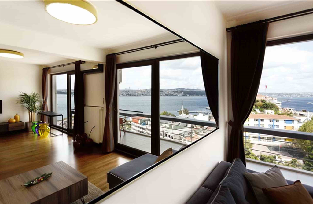 Magical Bosphorus View Apartment in Cihangir